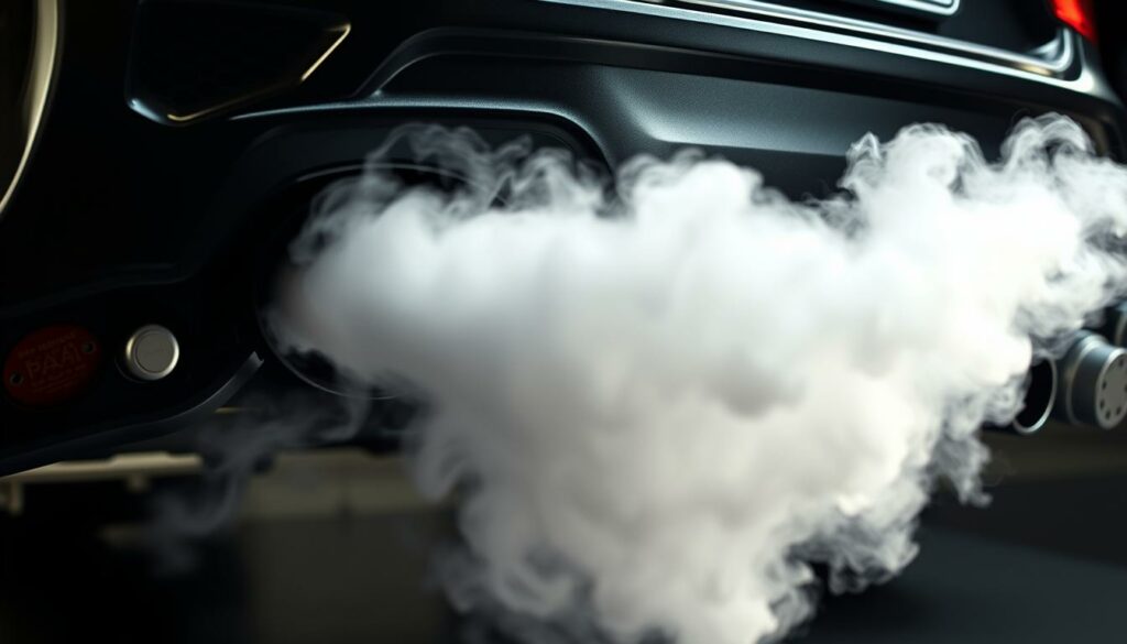 A-detailed-high-quality-image-of-a-car-cooling-system-including-a-close-up-view-of-a-white-1024x585 Pourquoi de la fumée blanche sort du pot d’échappement de ma voiture ?