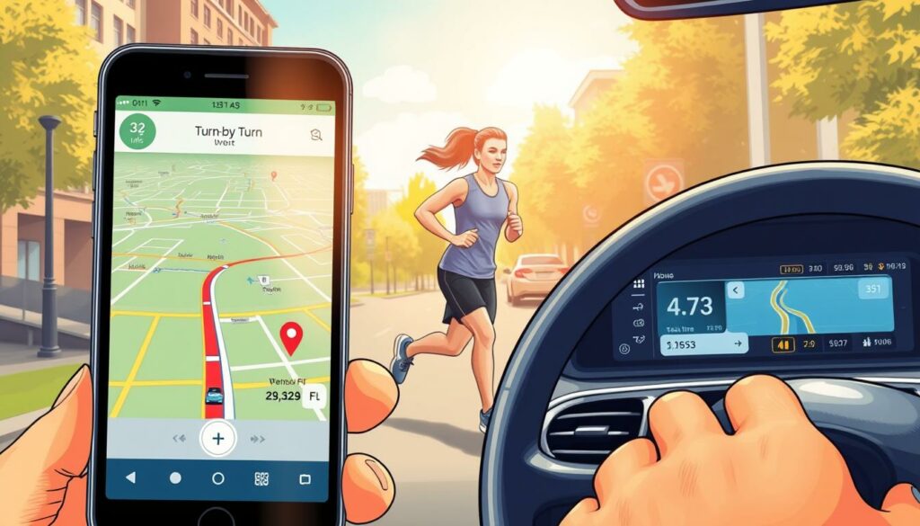 A-detailed-vibrant-illustration-showcasing-various-practical-GPS-applications.-In-the-1024x585 Le système de navigation GPS, comment ca fonctionne ?