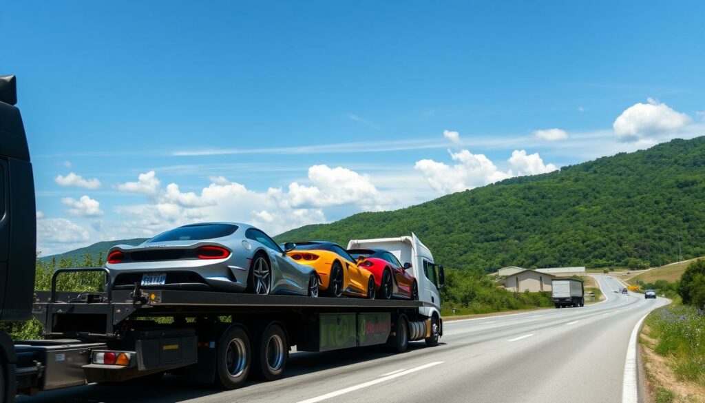 Camion-de-transport-de-voitures-1024x585 Comment Se Déroule le Processus d’Achat d’une Voiture aux Enchères en Belgique ?
