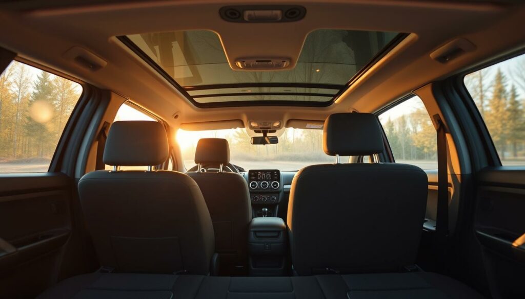 A-spacious-and-functional-interior-of-the-Dacia-Bigster-SUV.-The-cabin-is-illuminated-by-warm--1024x585 ESSAI DACIA BIGSTER : LE MEILLEUR RAPPORT QUALITÉ/PRIX DANS LE SEGMENT DES SUV FAMILIAUX
