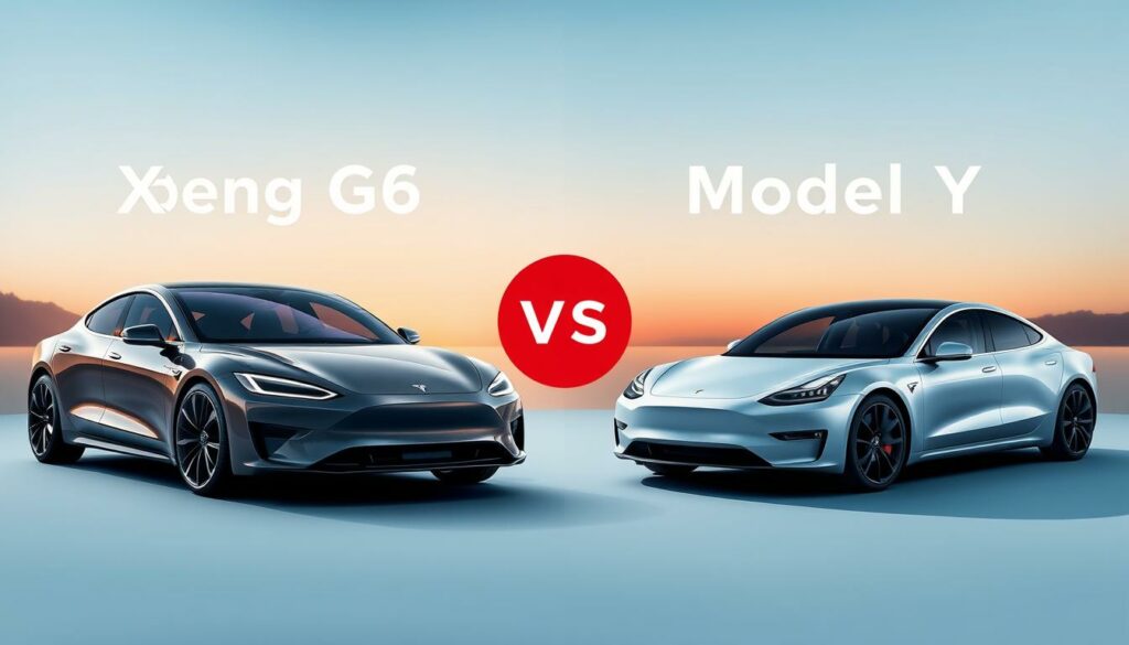 Creez-une-image-comparative-entre-Xpeng-G6-et-Tesla-Model-Y-1024x585 Essai longue distance Xpeng G6 Long Range : vraie alternative au Tesla Model Y