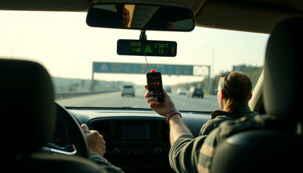 Image-de-conducteurs-utilisant-un-badge-de-telepeage-sur-une-autoroute-1024x585 Abonnement de télépéage : avantages et bons plans