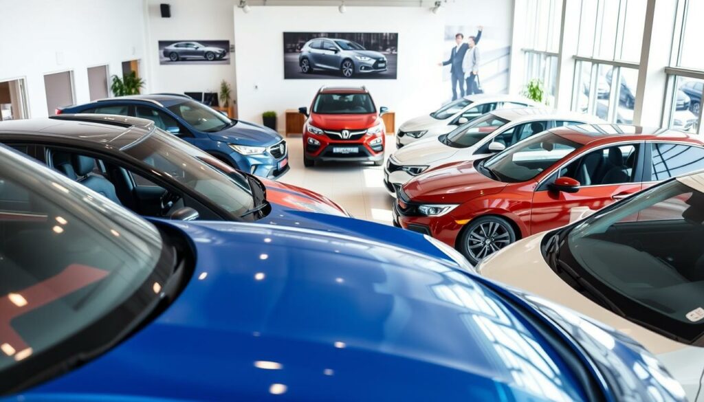 Vehicles-incompatible-with-E85-superethanol-depicted-in-a-realistic-automotive-showroom-1024x585 Quelles sont les voitures qui fonctionnent au superéthanol (E85) ?